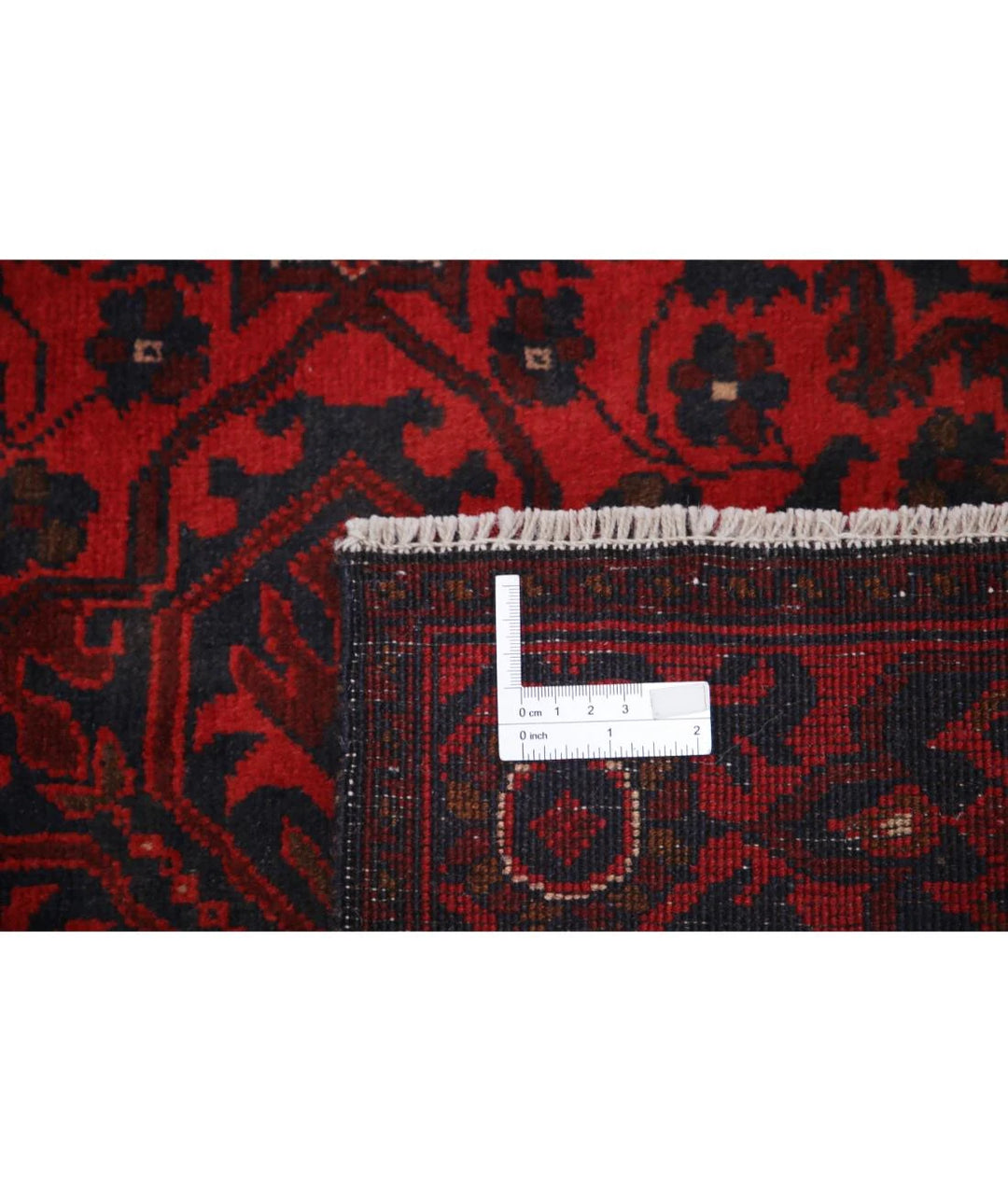 Afghan Khal Muhammadi Runner Rug 2' 10" x 6' 7" Hand-Knotted | No. AT94350