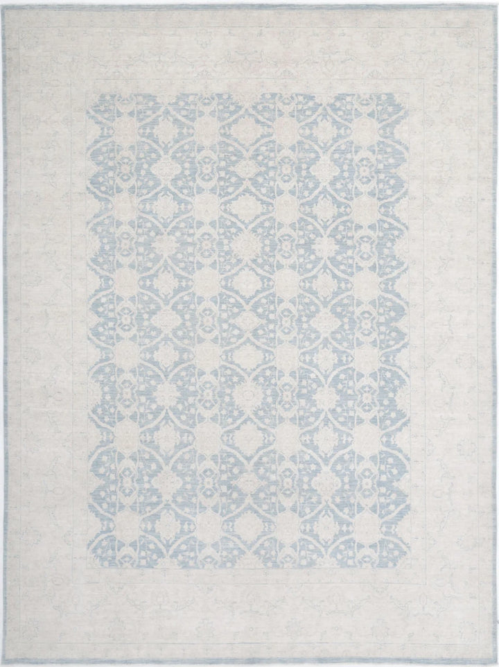 Afghan Serenity Rug 8' 10" x 12' 0" Hand-Knotted | No. AT94448