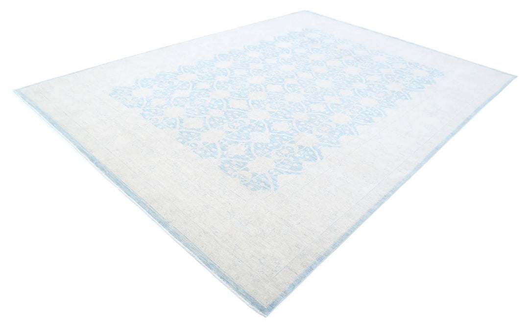 Afghan Serenity Rug 8' 10" x 12' 0" Hand-Knotted | No. AT94448