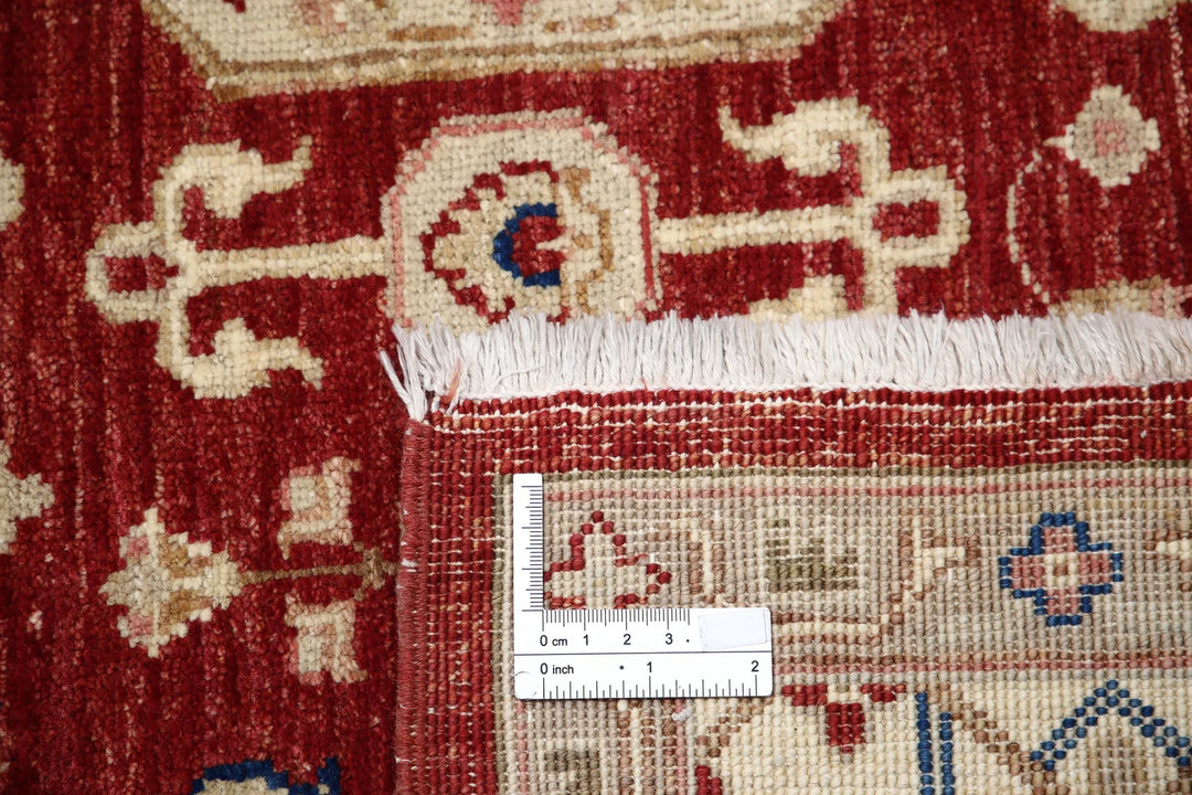 Afghan Ziegler Farhan Rug 5' 9" x 7' 5" Hand-Knotted | No. AT94522