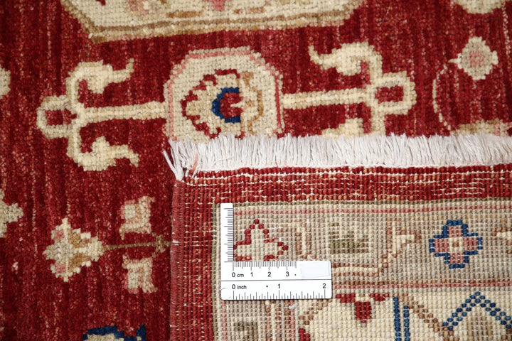 Afghan Ziegler Farhan Rug 5' 9" x 7' 5" Hand-Knotted | No. AT94522