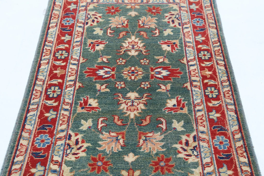 Afghan Ziegler Rug 2' 11" x 5' 0" Hand-Knotted | No. AT94770