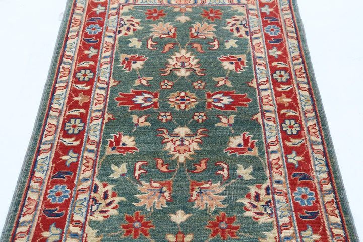 Afghan Ziegler Rug 2' 11" x 5' 0" Hand-Knotted | No. AT94770