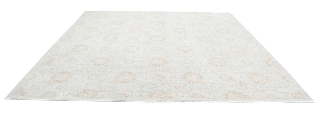 Afghan Oriental Rug 11' 0" x 10' 10" Hand-Knotted | No. AT94951