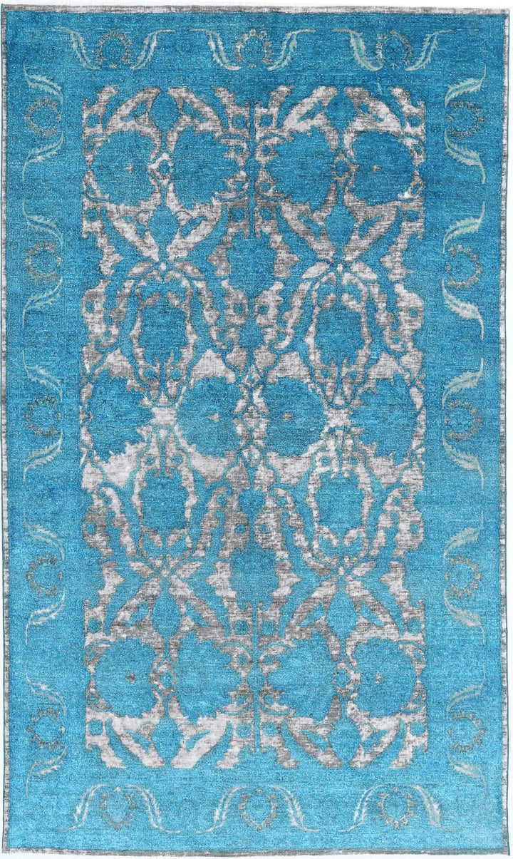 Afghan Oriental Rug 5' 10" x 10' 2" Hand-Knotted | No. AT95040