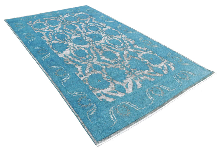 Afghan Oriental Rug 5' 10" x 10' 2" Hand-Knotted | No. AT95040