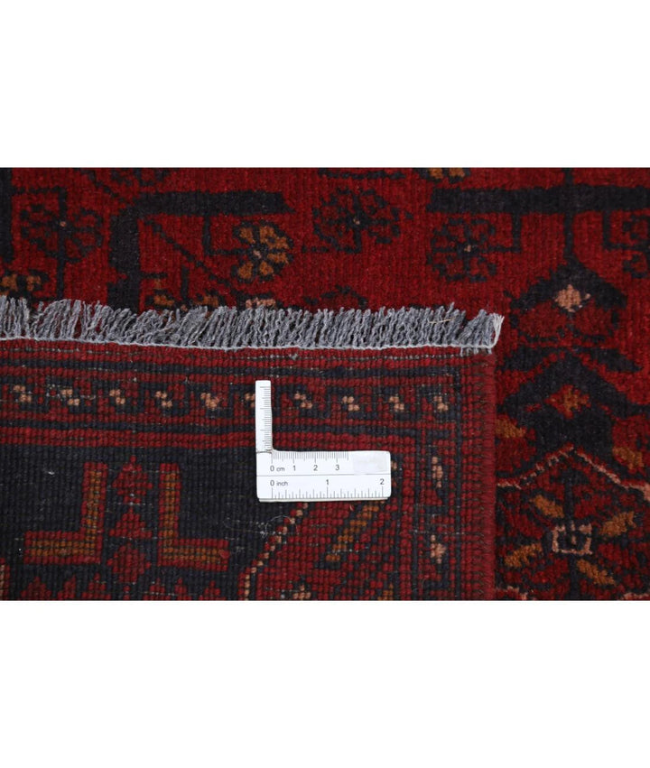 Afghan Khal Muhammadi Runner Rug 2' 6" x 15' 11" Hand-Knotted | No. AT95044