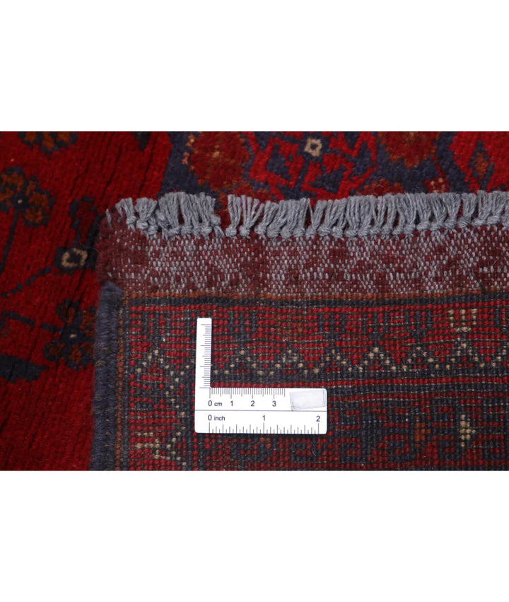 Afghan Khal Muhammadi Rug 3' 6" x 4' 10" Hand-Knotted | No. AT95066