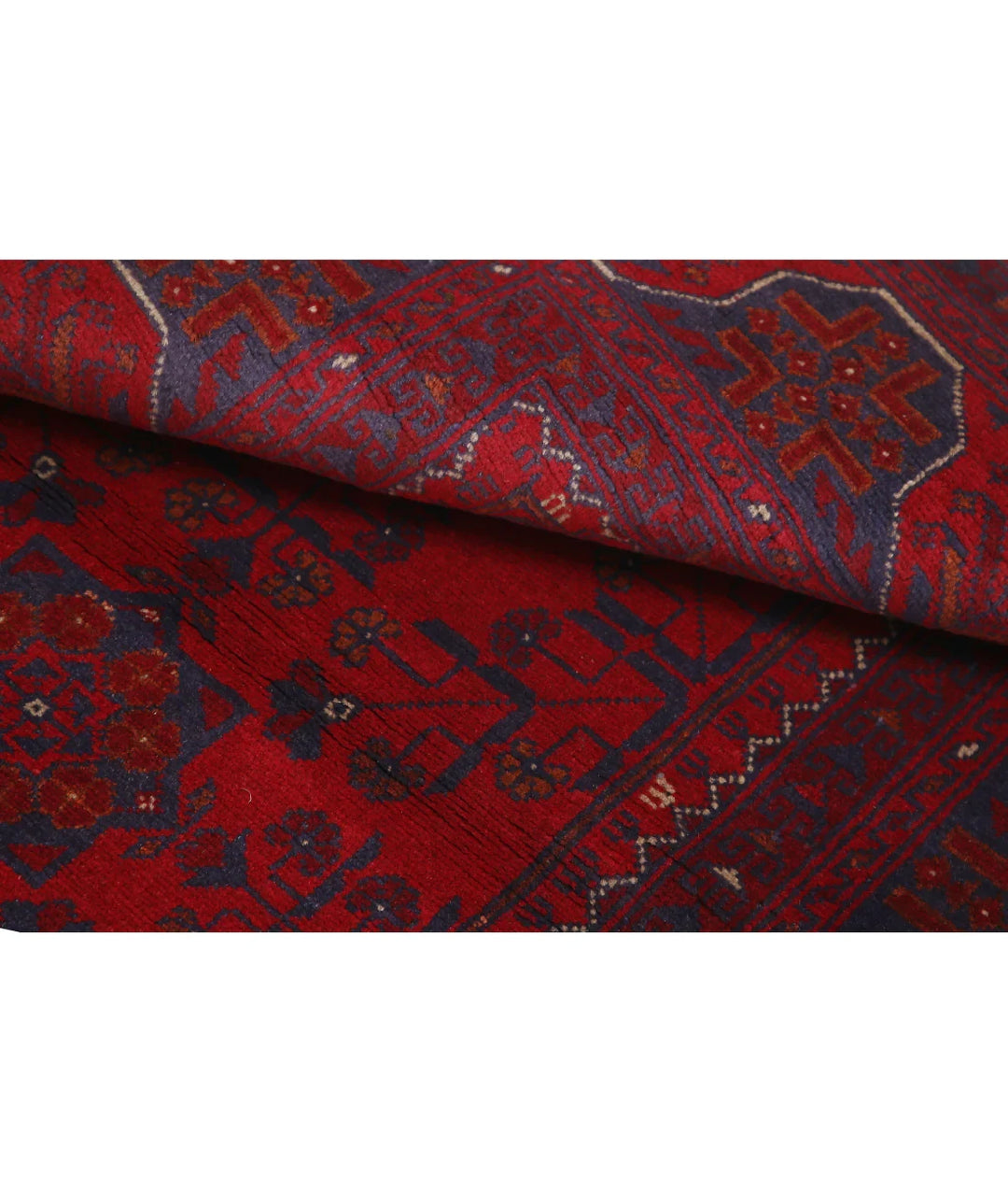 Afghan Khal Muhammadi Rug 3' 6" x 4' 10" Hand-Knotted | No. AT95066