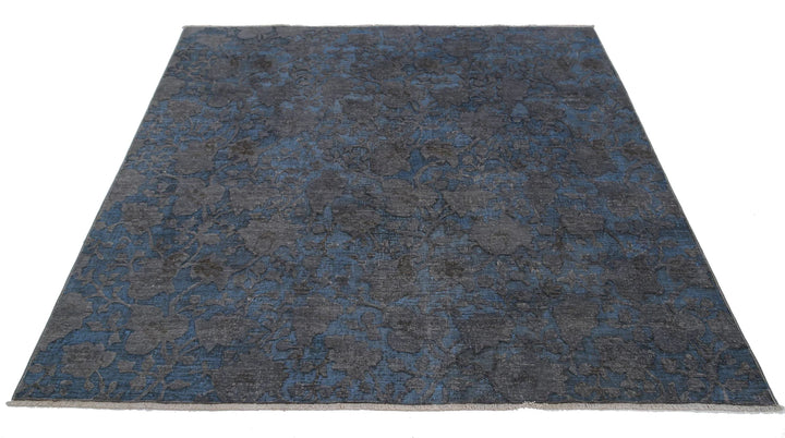 Afghan Oriental Rug 6' 0" x 6' 1" Hand-Knotted | No. AT95128