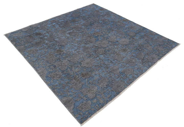 Afghan Oriental Rug 6' 0" x 6' 1" Hand-Knotted | No. AT95128
