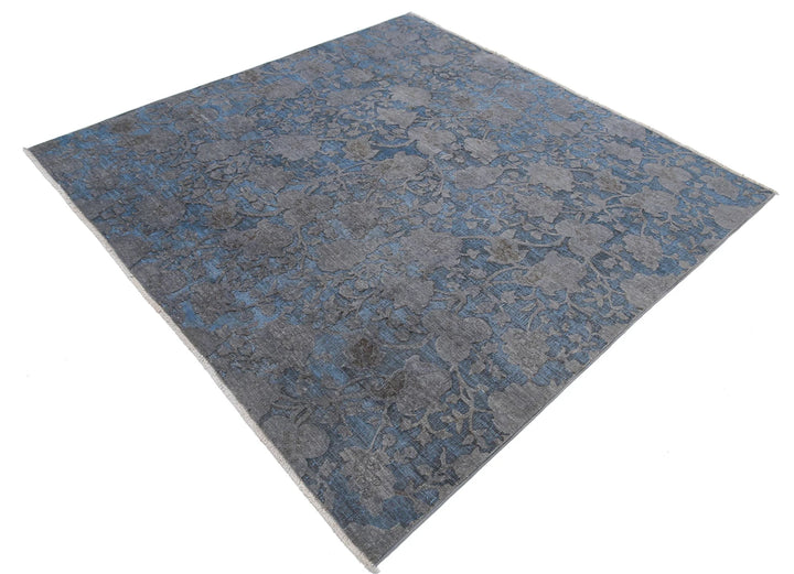 Afghan Oriental Rug 6' 0" x 6' 1" Hand-Knotted | No. AT95128
