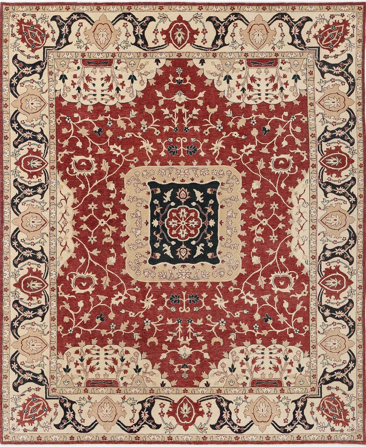 Pink Indian Ziegler Rug 11' 11" x 14' 8" Hand-Knotted | No. AT951630