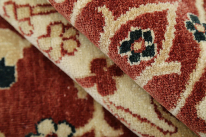 Pink Indian Ziegler Rug 11' 11" x 14' 8" Hand-Knotted | No. AT951630