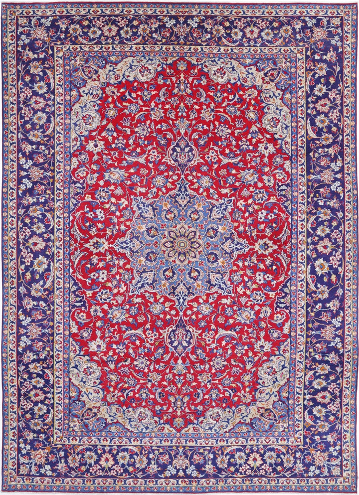 Persian Tabriz Rug 9' 6" x 13' 5" Hand-Knotted | No. AT95209