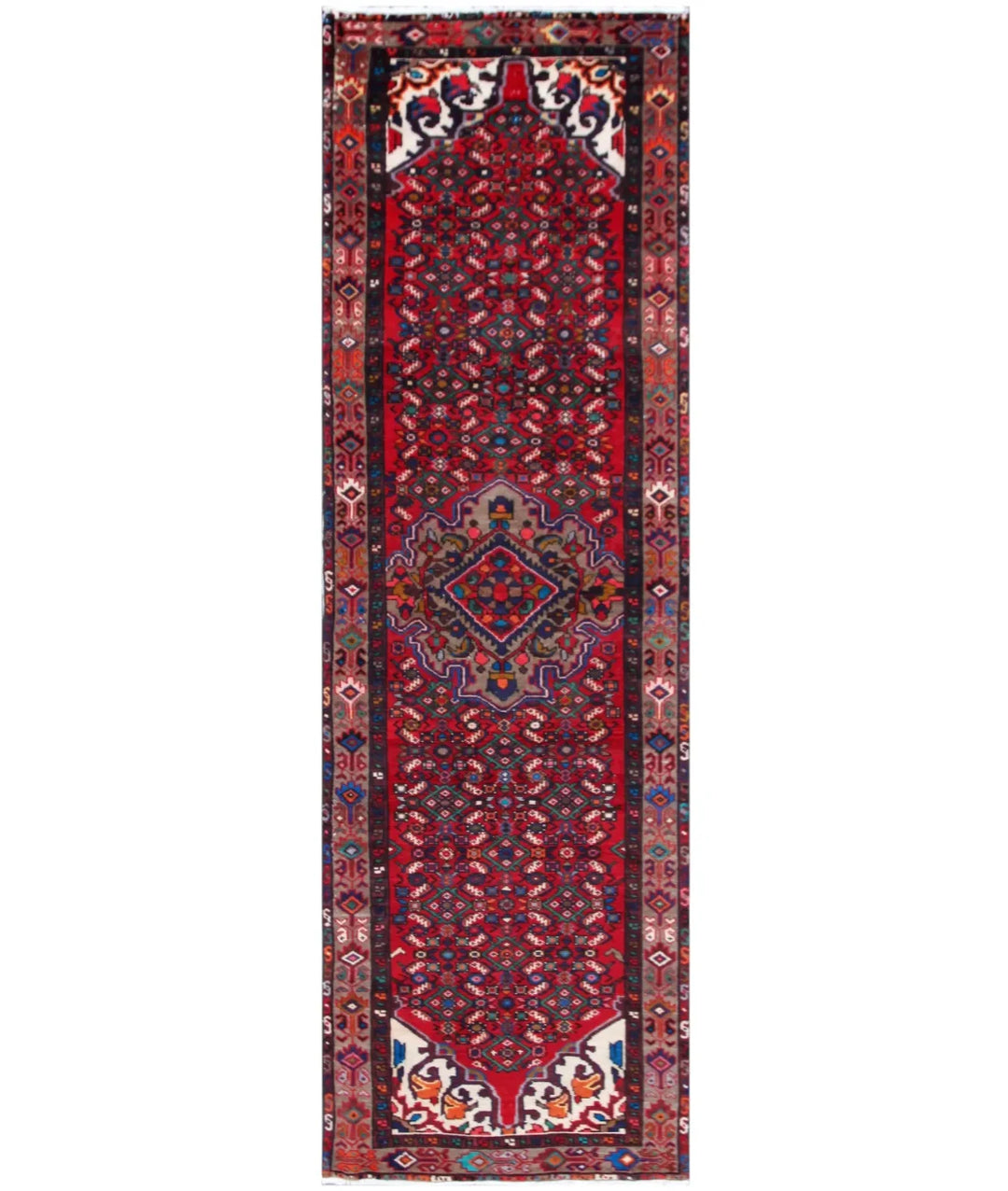 Red Antique Rug Hand-Knotted | No. AT95230