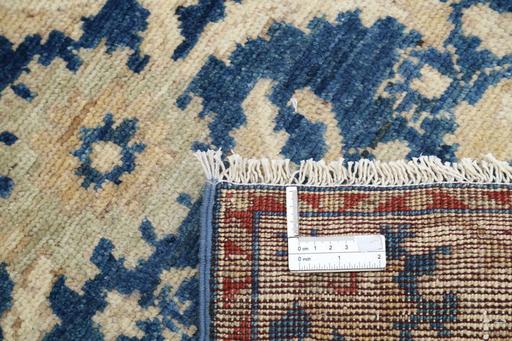 Afghan Oushak Rug 4' 1" x 5' 10" Hand-Knotted | No. AT95242