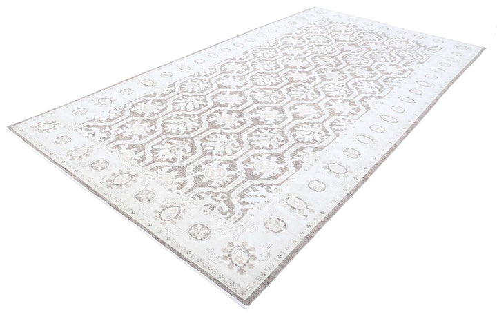 Afghan Serenity Rug 6' 7" x 12' 4" Hand-Knotted | No. AT95243