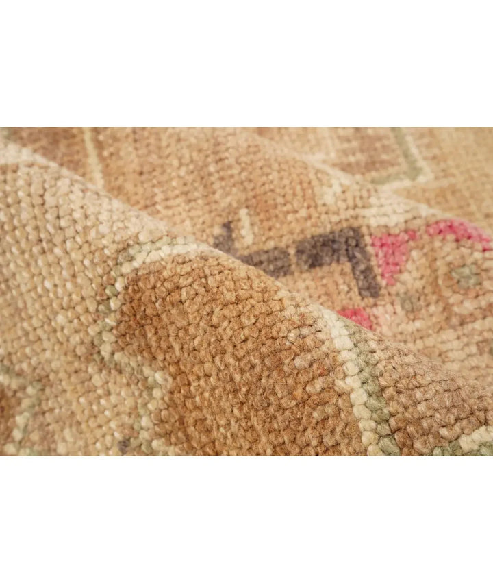 Turkish Kars Vintage Rug 7' 2" x 13' 10" Hand-Knotted | No. AT95342