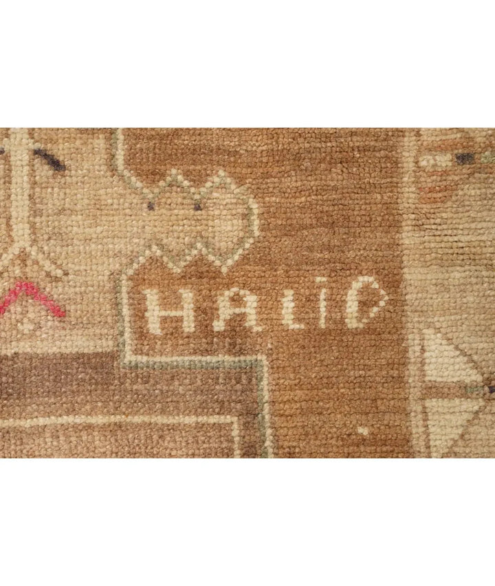Turkish Kars Vintage Rug 7' 2" x 13' 10" Hand-Knotted | No. AT95342