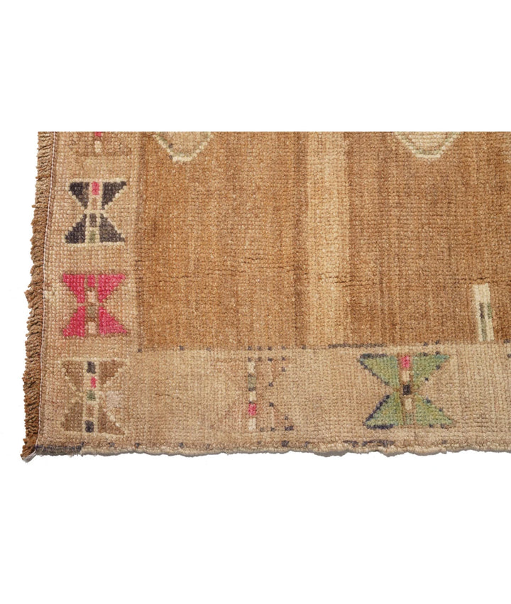 Turkish Kars Vintage Rug 7' 2" x 13' 10" Hand-Knotted | No. AT95342