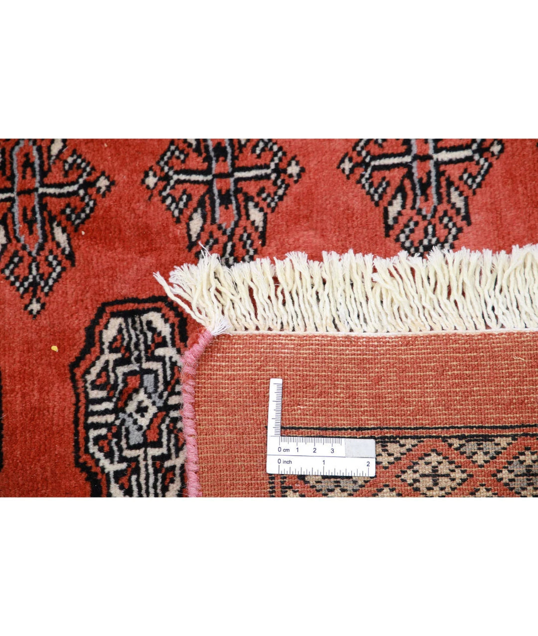 Pakistani Bokhara Rug 8' 11" x 11' 5" Hand-Knotted | No. AT95431