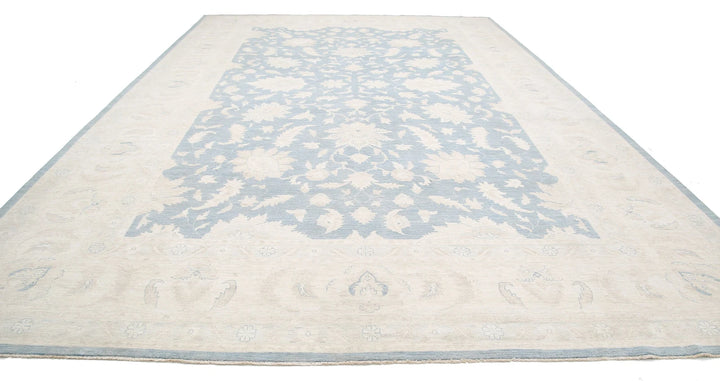 Afghan Serenity Rug 13' 2" x 19' 8" Hand-Knotted | No. AT95458