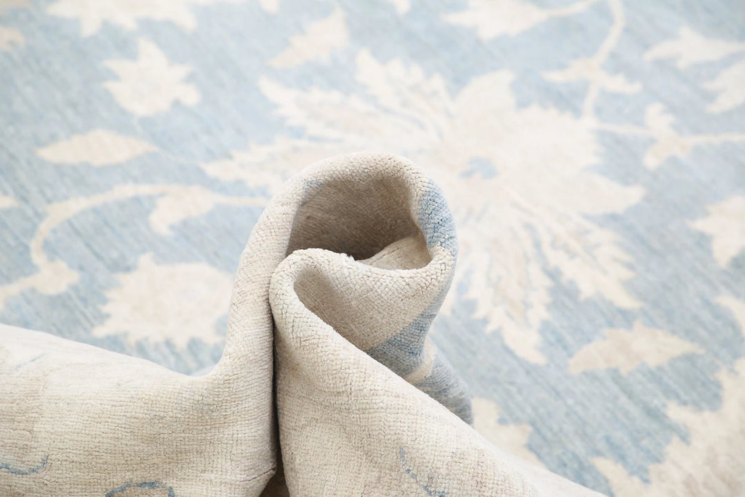 Afghan Serenity Rug 13' 2" x 19' 8" Hand-Knotted | No. AT95458