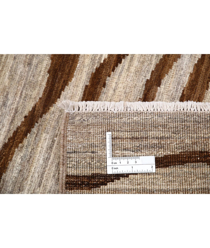 Afghan Oriental Rug 4' 11" x 6' 6" Hand-Knotted | No. AT95591