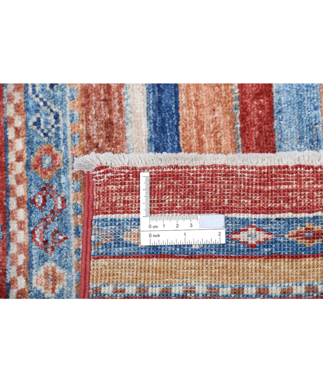 Afghan Khurjeen Rug 2' 8" x 3' 11" Hand-Knotted | No. AT95620