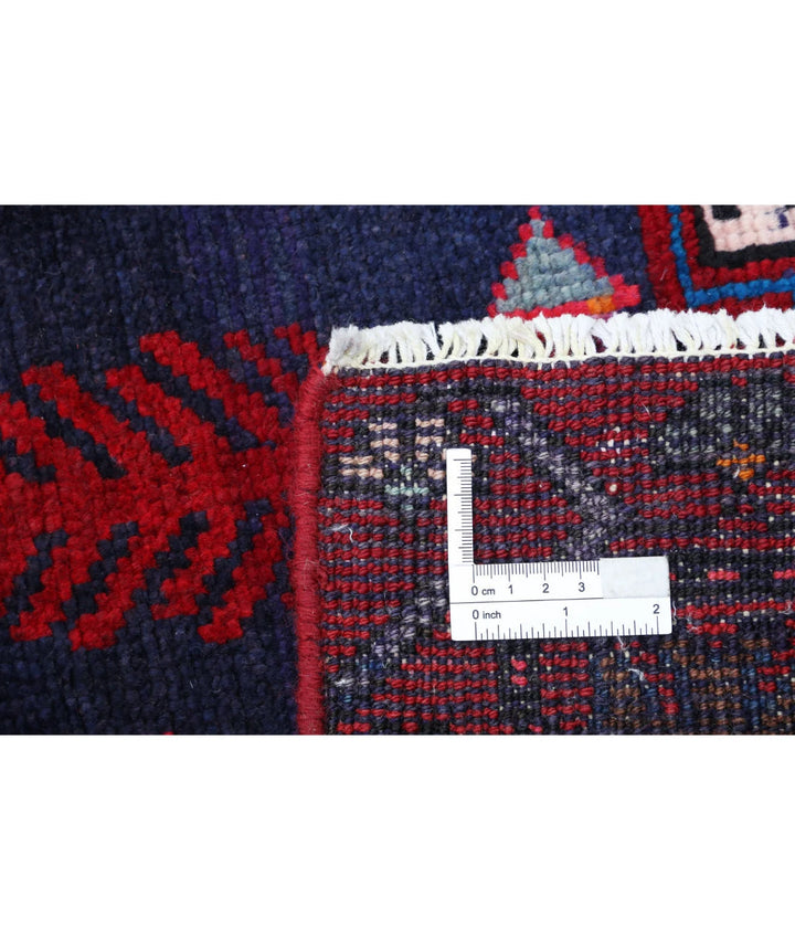 Persian Hamadan Rug 4' 10" x 8' 10" Hand-Knotted | No. AT95800