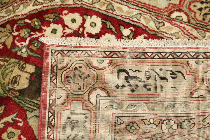 Persian Pictorial Rug 2' 0" x 2' 9" Hand-Knotted | No. AT95969