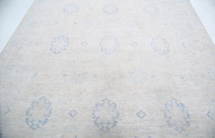 Afghan Serenity Rug 8' 1" x 9' 8" Hand-Knotted | No. AT96005