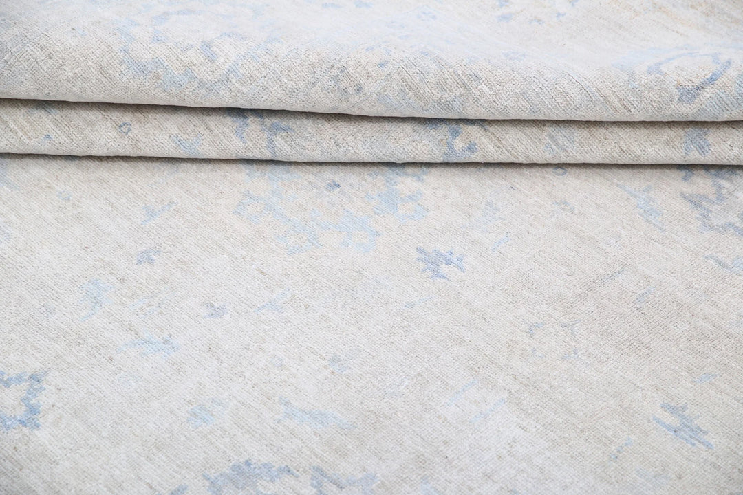 Afghan Serenity Rug 8' 1" x 9' 8" Hand-Knotted | No. AT96005