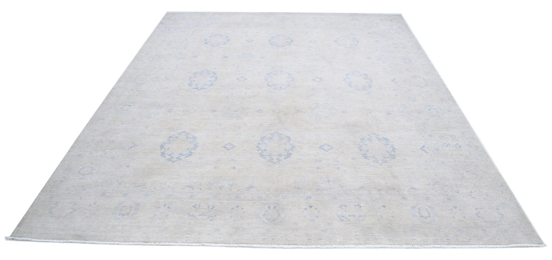 Afghan Serenity Rug 8' 1" x 9' 8" Hand-Knotted | No. AT96005