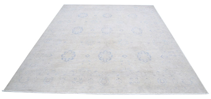 Afghan Serenity Rug 8' 1" x 9' 8" Hand-Knotted | No. AT96005