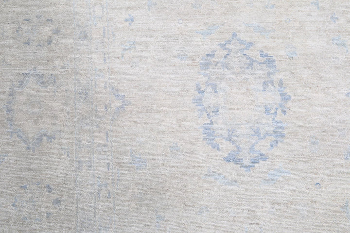 Afghan Serenity Rug 8' 1" x 9' 8" Hand-Knotted | No. AT96005