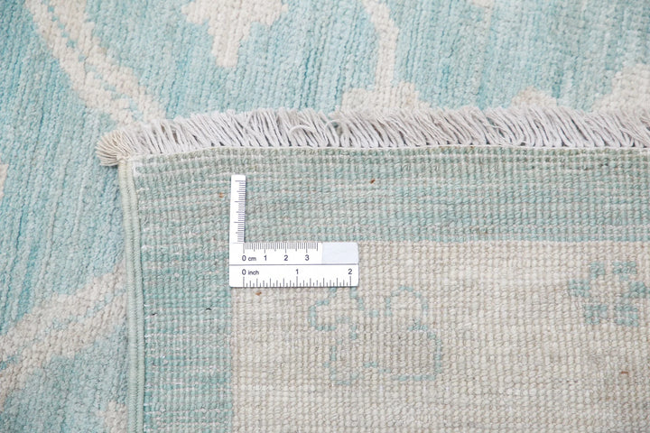 Afghan Oushak Rug 15' 10" x 21' 9" Hand-Knotted | No. AT96255