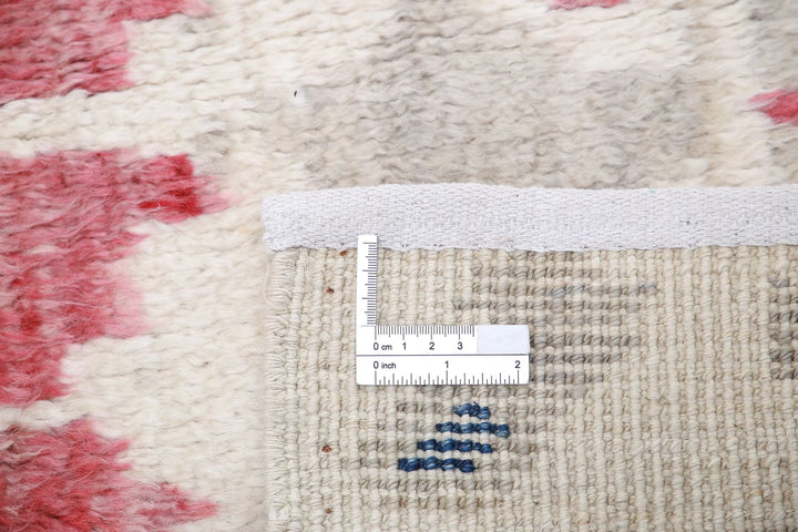 Moroccan Tribal Rug 4' 5" x 5' 10" Hand-Knotted | No. AT96519