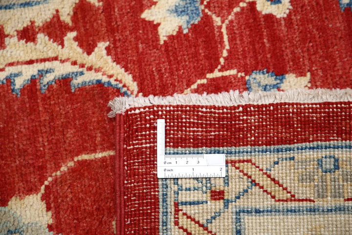 Rust Afghan Ziegler Rug 8' 10" x 11' 10" Hand-Knotted | No. AT96527