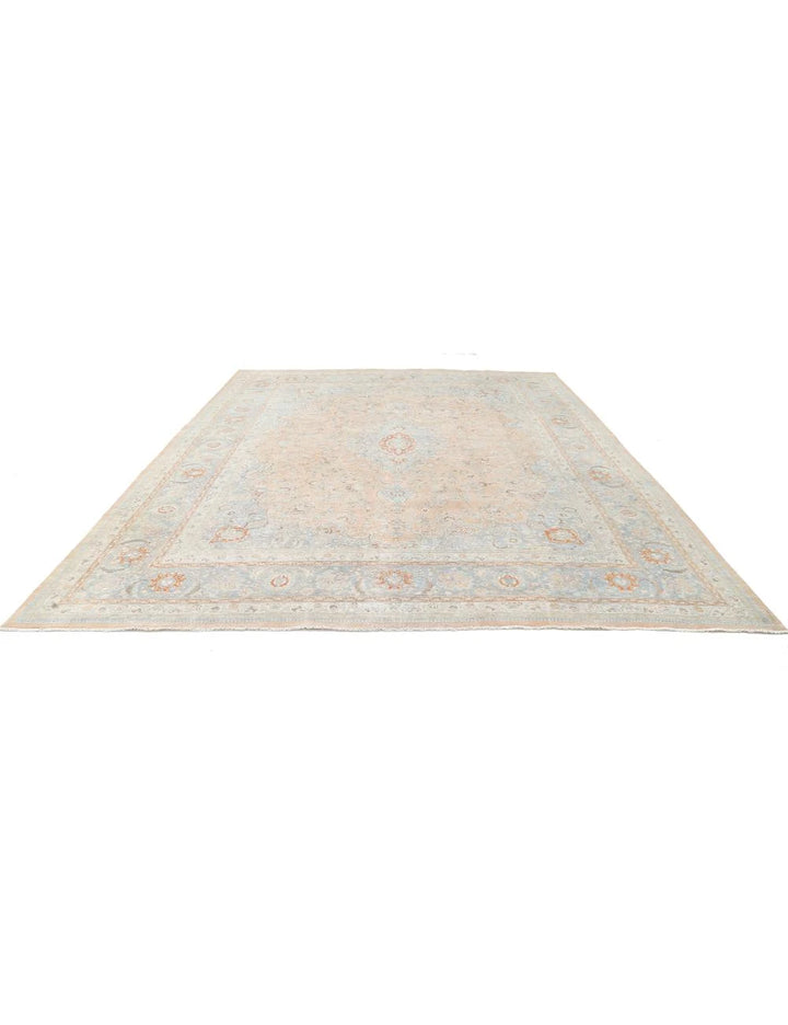 Persian Tabriz Rug 11' 2" x 14' 1" Hand-Knotted | No. AT96900
