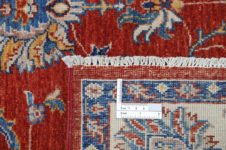 Afghan Ziegler Farhan Rug 4' 8" x 6' 3" Hand-Knotted | No. AT96917