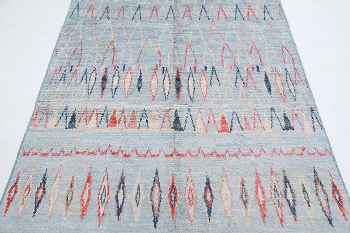 Afghan Tribal Rug 2' 11" x 5' 0" Hand-Knotted | No. AT96925