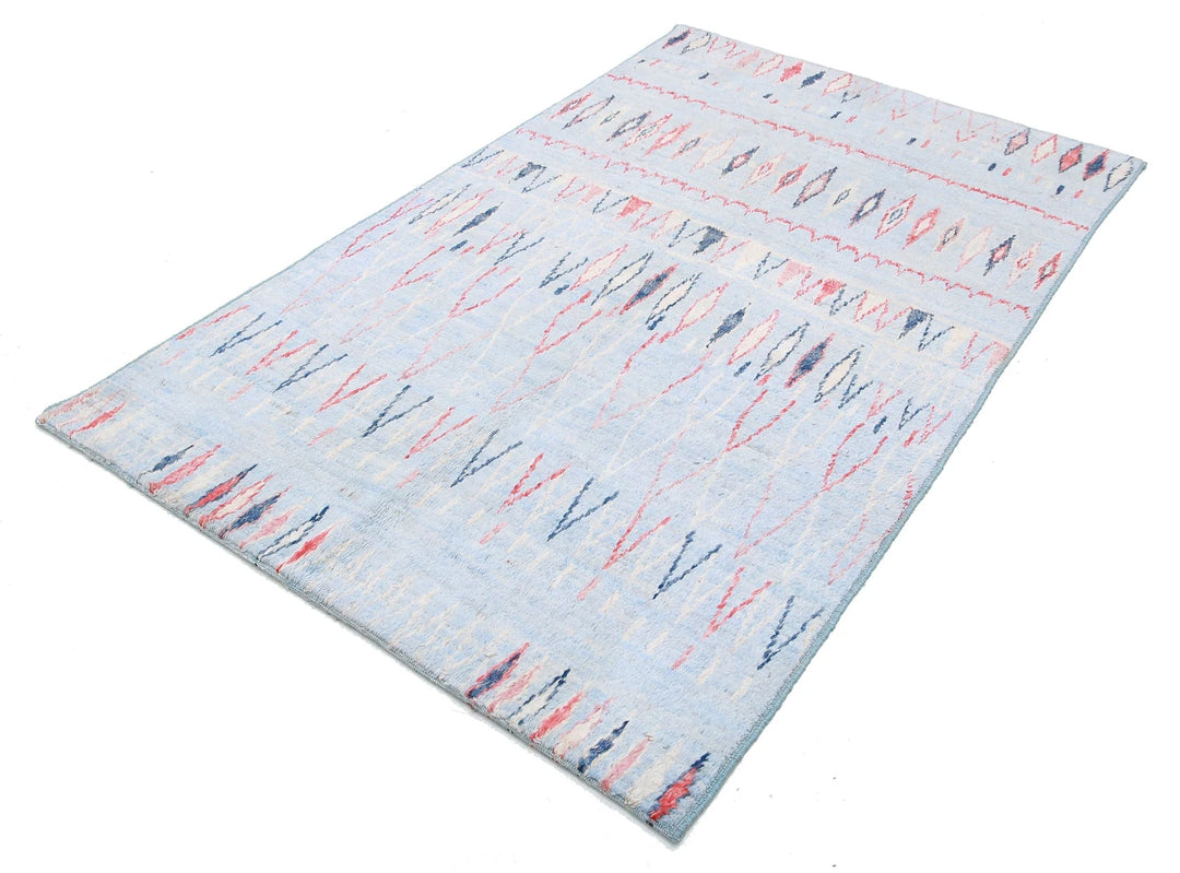 Afghan Tribal Rug 2' 11" x 5' 0" Hand-Knotted | No. AT96925
