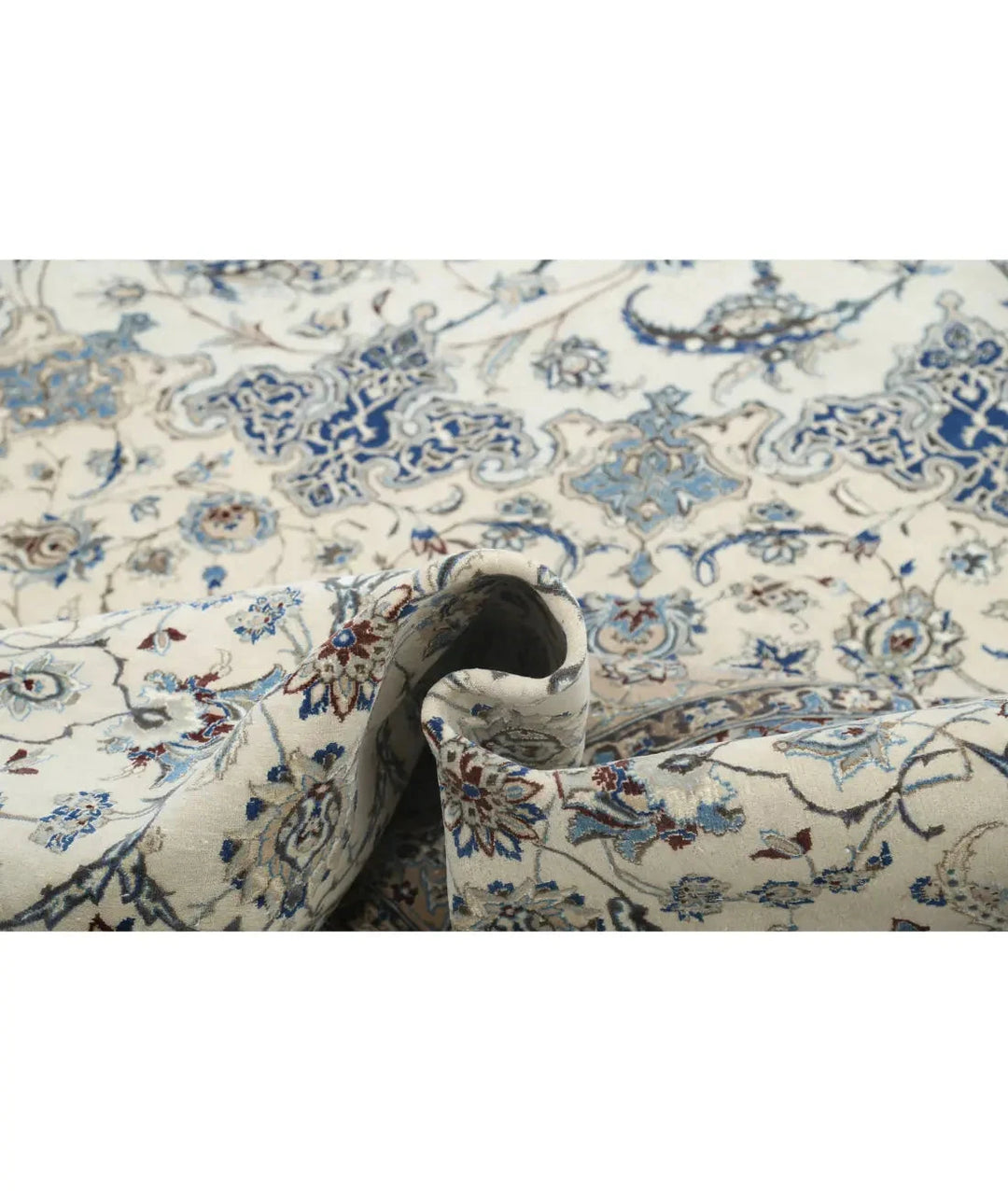 Persian Nain Fine Rug 16' 3" x 25' 6" Hand-Knotted | No. AT96969