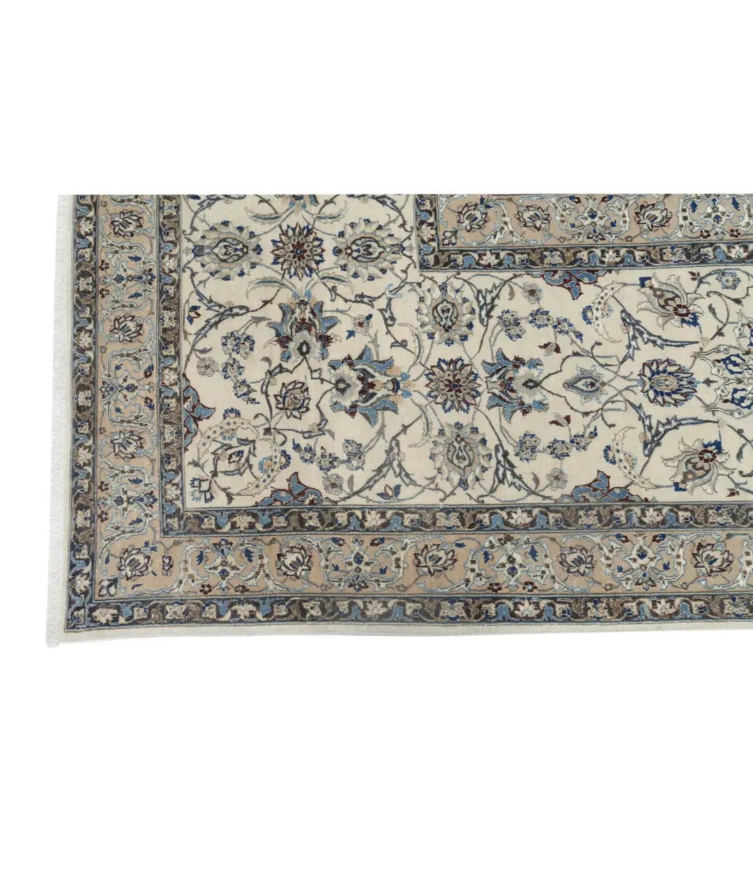 Persian Nain Fine Rug 16' 3" x 25' 6" Hand-Knotted | No. AT96969