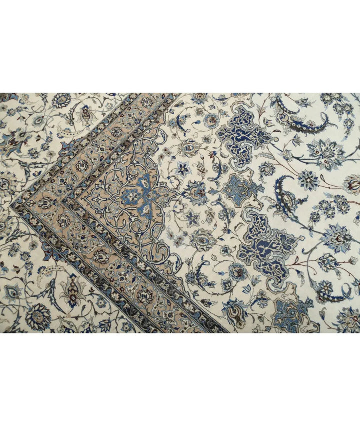Persian Nain Fine Rug 16' 3" x 25' 6" Hand-Knotted | No. AT96969
