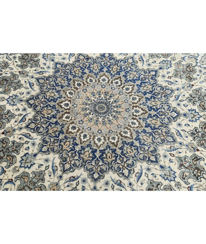 Persian Nain Fine Rug 16' 3" x 25' 6" Hand-Knotted | No. AT96969