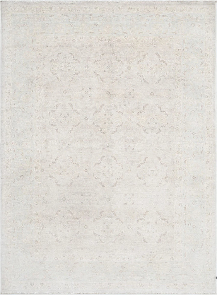 Afghan Tabriz Rug 6' 2" x 8' 3" Hand-Knotted | No. AT97057