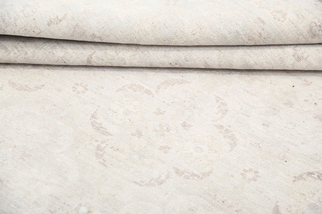 Afghan Tabriz Rug 6' 2" x 8' 3" Hand-Knotted | No. AT97057